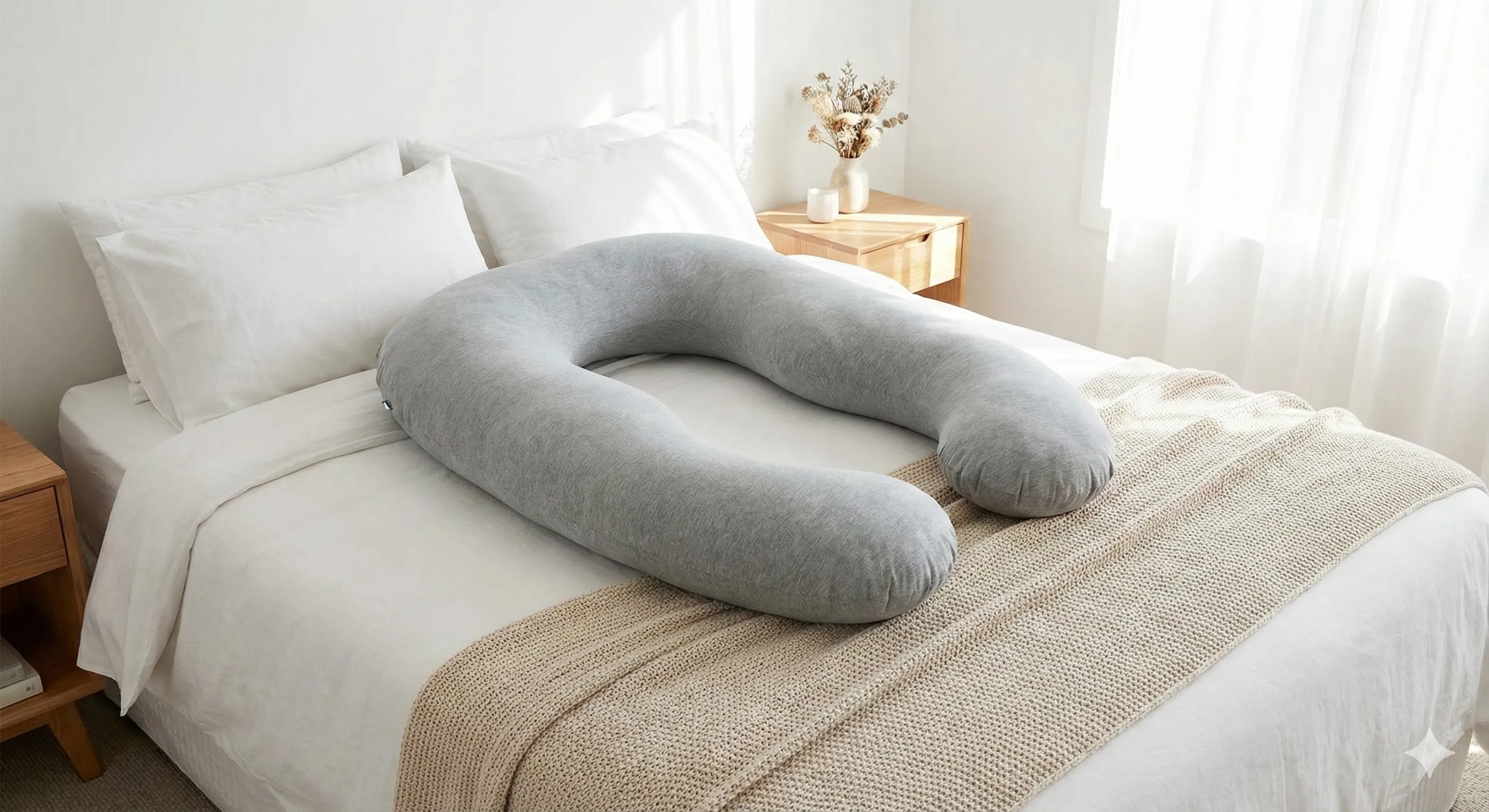 The Preggle Pregnancy Pillow